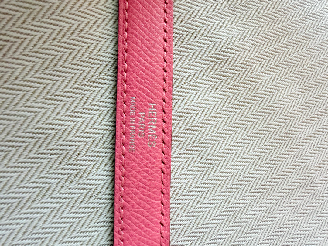 Hermes Kelly 28 in Rose Azalee Pink Epsom Leather PHW Stamp C 2018
