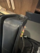 Load image into Gallery viewer, CHANEL series 20 2014/2015 Black Caviar Ruthenium Hardware Old Medium Le Boy Flap Bag
