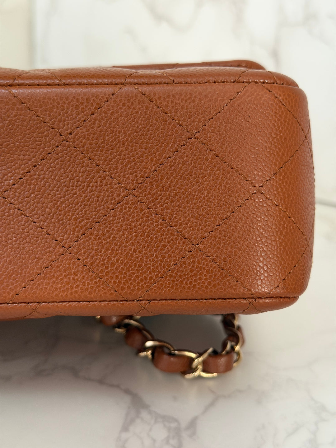 CHANEL Brown Caviar LGHW Medium ML Timeless 11.12 Classic Double Flap Bag 2023