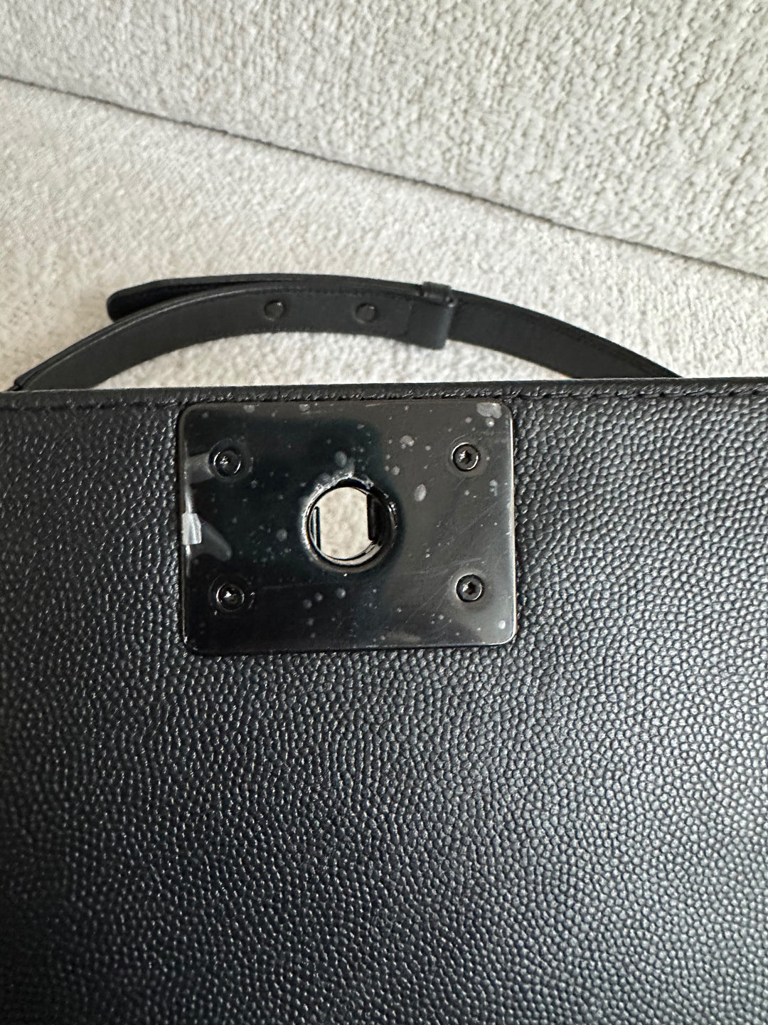 CHANEL 18C Black Caviar SO BLACK Hardware Le Boy Flap Bag size Old Medium 25 cms 2017/2018 series 25