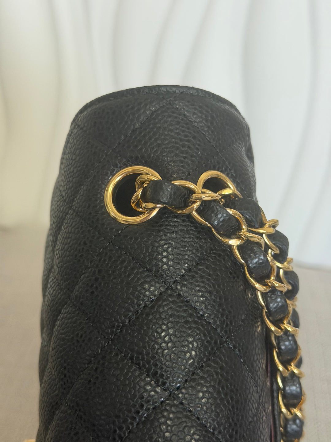 CHANEL Black Caviar GHW SMALL Timeless Classic Double Flap Bag 2022