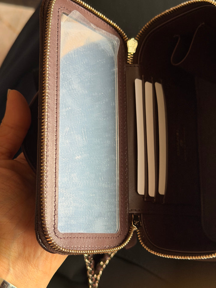 CHANEL 2026 26S collection Brown Caviar LGHW Small Vanity with Top Handle