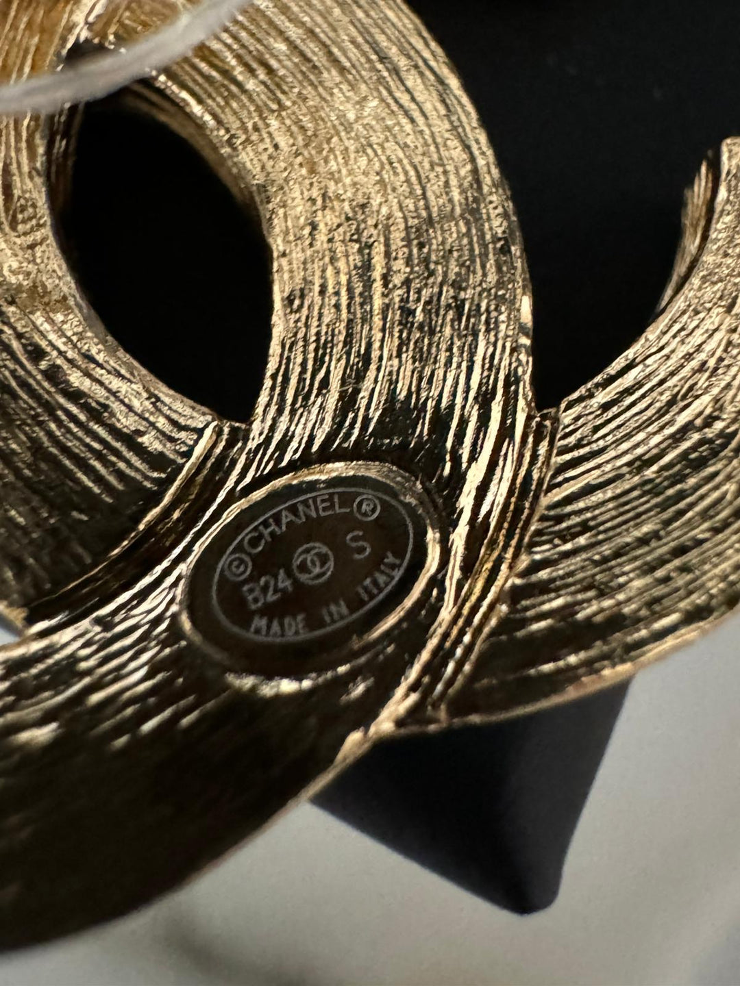 Chanel 24S collection 2024 Summer/Spring Collection Gold/Diamante Earrings