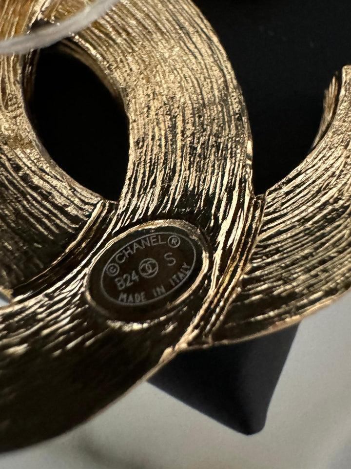 Chanel 24S collection 2024 Summer/Spring Collection Gold/Diamante Earrings