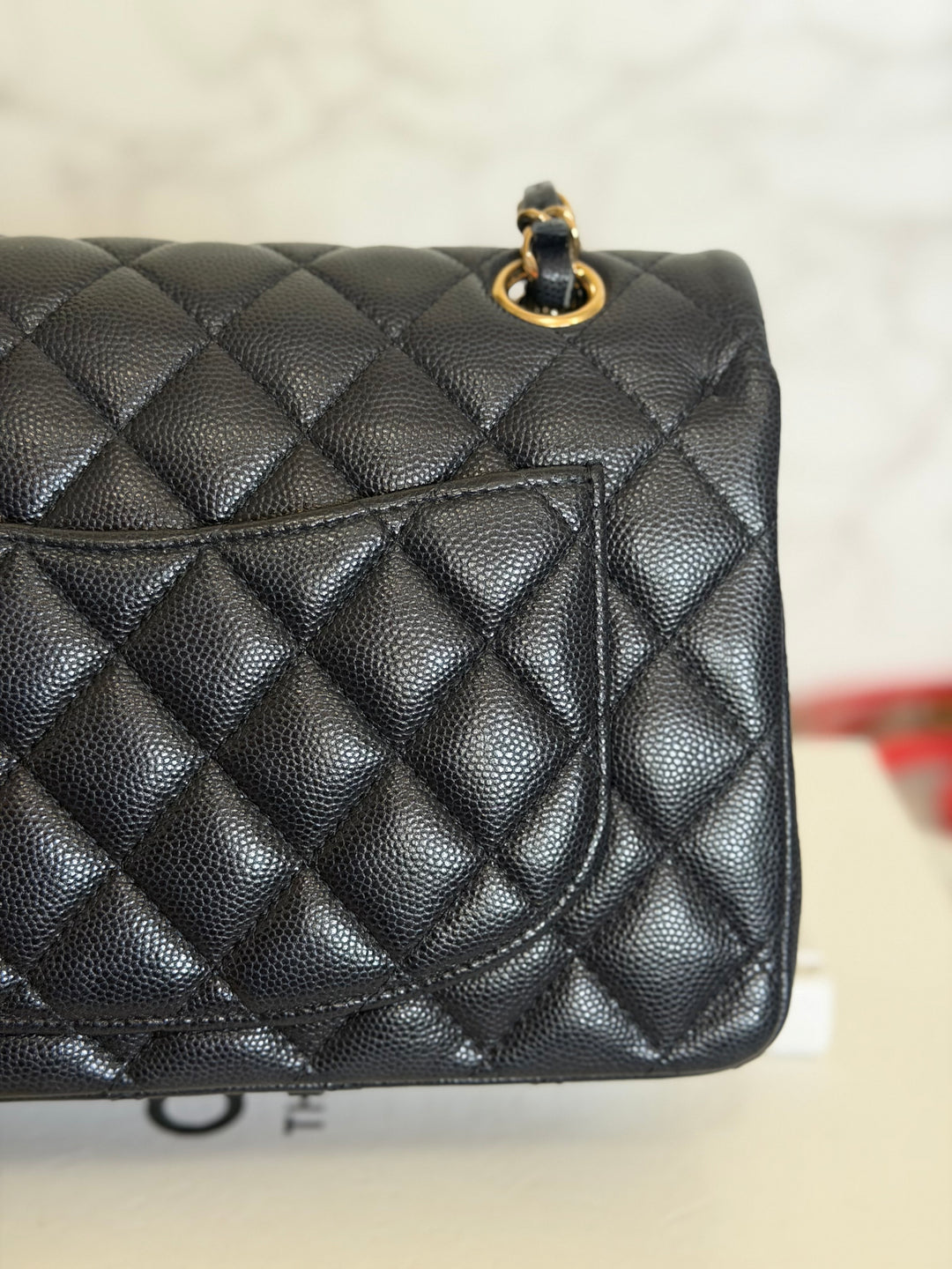 CHANEL series 31 Dark Navy Caviar LGHW Small Timeless Classic Double Flap Bag 2020/2021