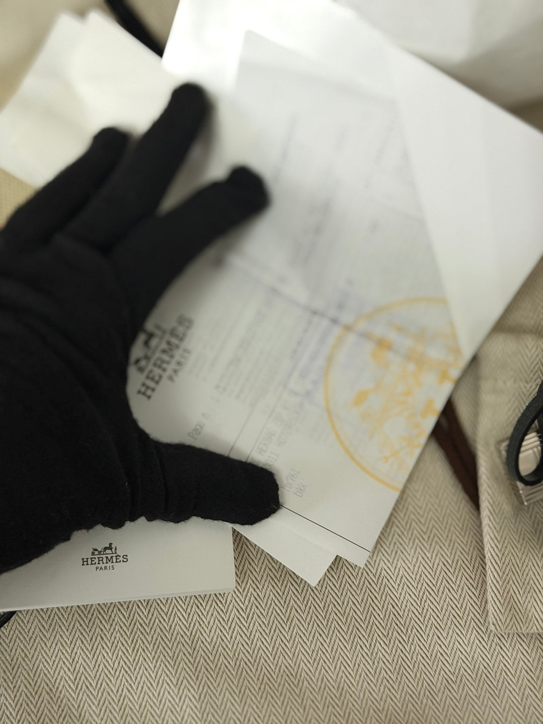 Hermes Herbag Zip 31 Bag in Noir/Beton Palladium Hardware