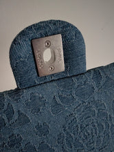 Load image into Gallery viewer, CHANEL Denim Sweetheart Adjustable Chain Silver Hardware Mini Flap Bag
