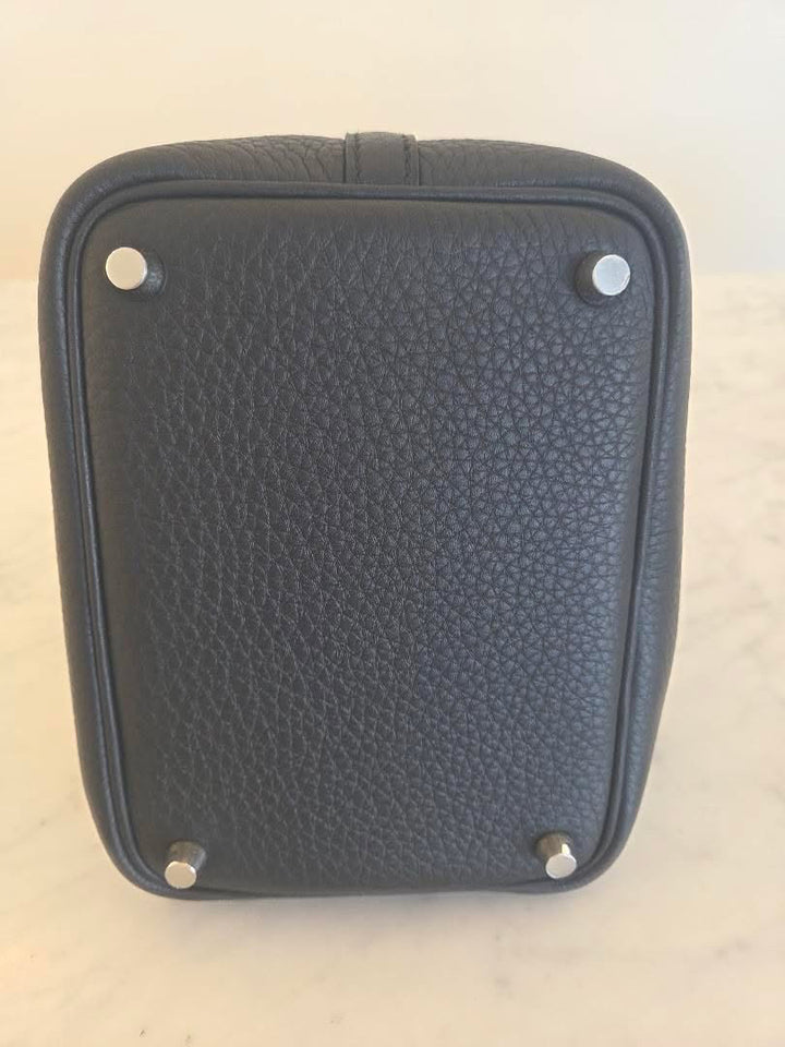Hermes Picotin 18 Noir Black PHW Palladium Hardware Stamp K 2025