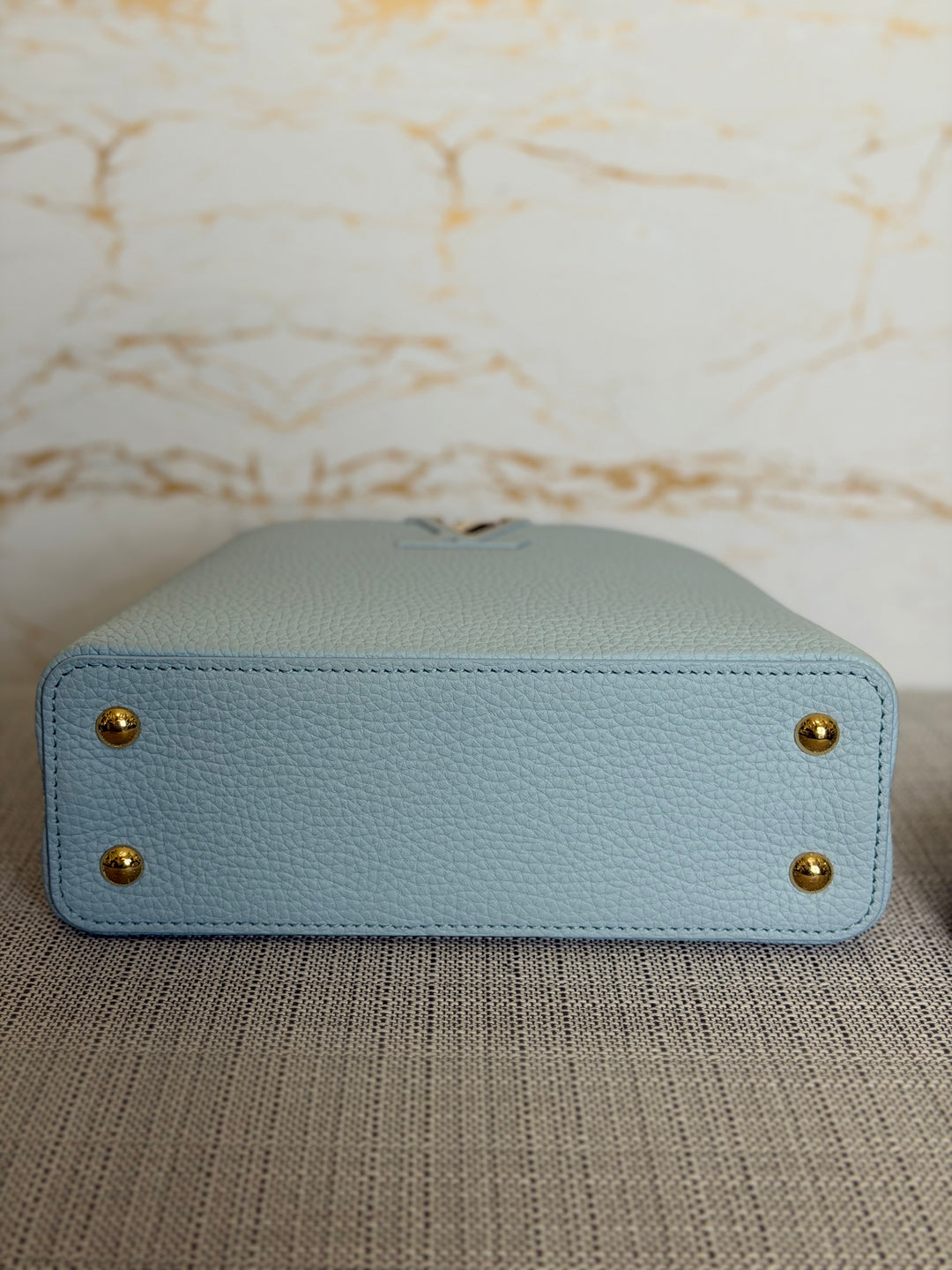 LOUIS VUITTON LV Capucines BB Light Blue 2025