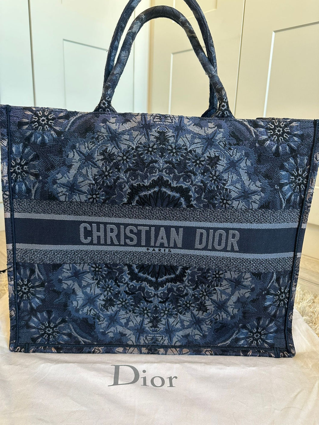 Dior Book Tote size Large
