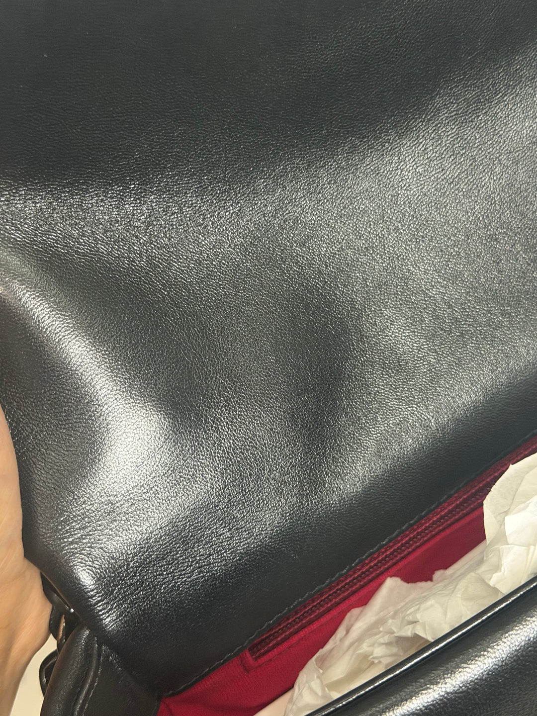CHANEL 22P So Black 19 Black Lambskin Flap Bag size Small 2022
