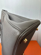 Load image into Gallery viewer, Hermes Birkin 30 Gris Meyer Togo Leather GHW Stamp U 2022
