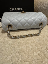 Load image into Gallery viewer, CHANEL 25S collection 2025 Light Blue Lambskin LGHW Mini rectangular flap bag
