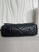 Load image into Gallery viewer, CHANEL 19 Size Small Black Lambskin Mixed Hardware Flap bag with Top Handle
