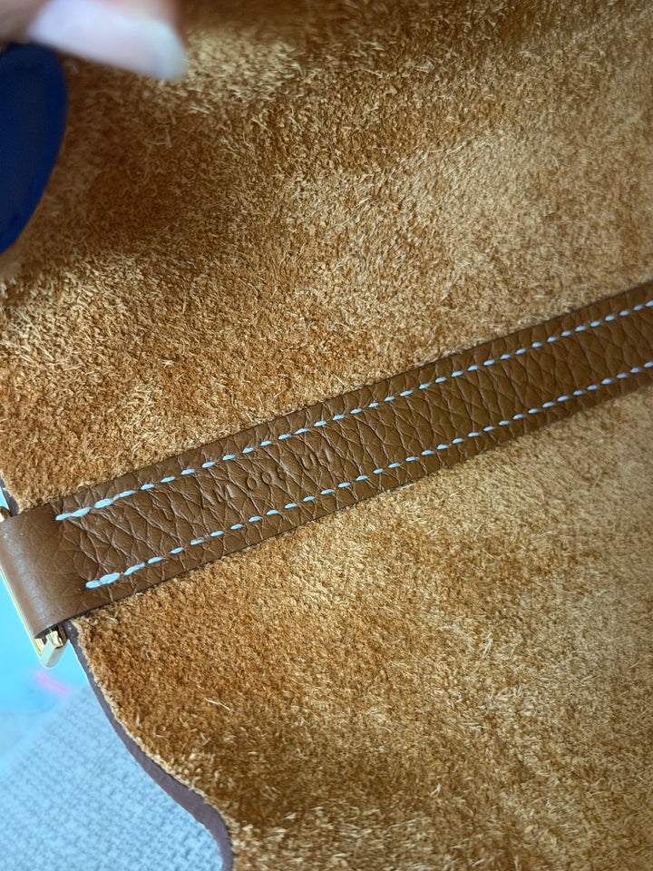 Hermès Picotin 18 In Gold Cle Leather GHW Stamp U 2022