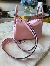 Load image into Gallery viewer, Hermes Mini Lindy Rose Sakura Swift Leather PHW Stamp W 2024
