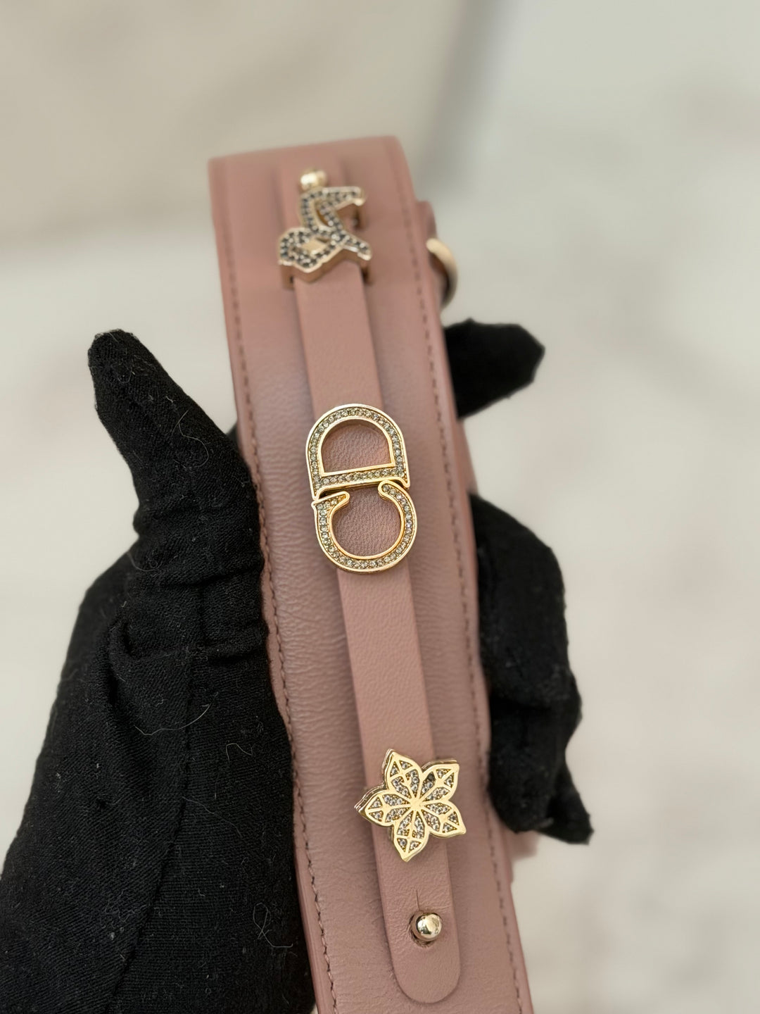 DIOR Lady Dior In Blush Lambskin LGHW size SMALL 2020