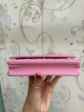 Load image into Gallery viewer, Chanel 23P Pink Caviar Mauve undertone Classic Wallet on chain (WOC) with champagne GHW
