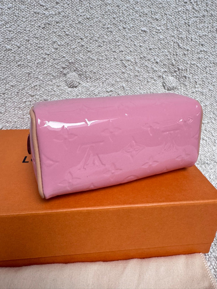 LOUIS VUITTON LV Pink Nano Speedy Valentine Limited Edition