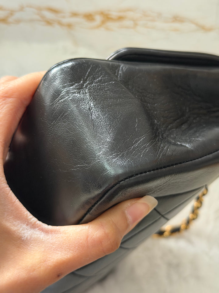 CHANEL Vintage series 2 24k GHW Hardware Diana Flap Bag size SMALL 1991-1994