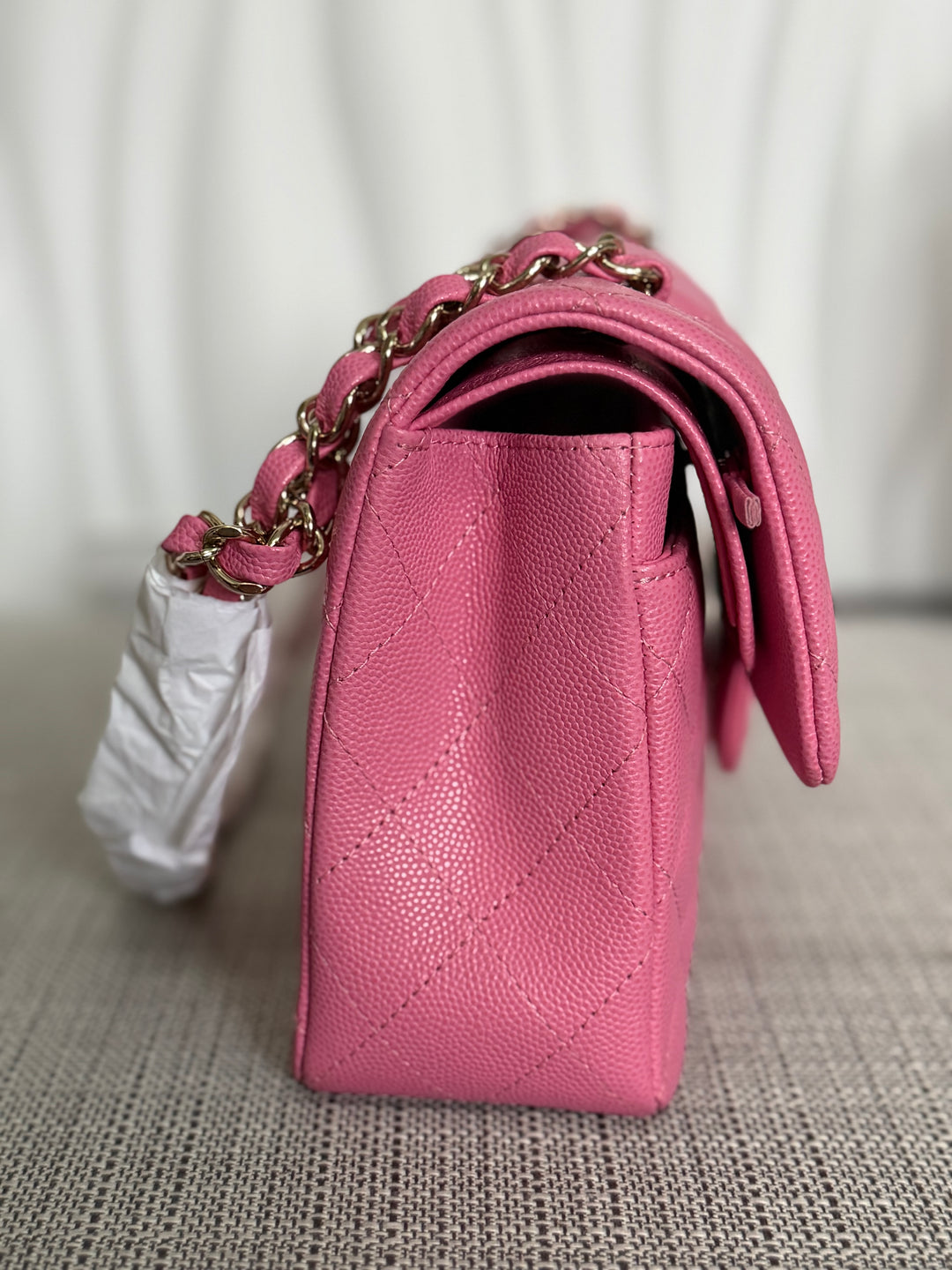 CHANEL series 31 21P Collection Pink Caviar LGHW Small Timeless Classic Double Flap Bag