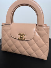 Load image into Gallery viewer, Chanel 25C 2024/2025 Cruise Collection Beige Calf skin Nano Kelly Shopping Bag size Small (19 cms) with GHW
