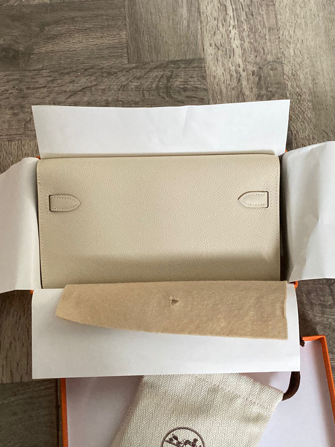 Hermes Kelly To go in Craiae Epsom leather with Gold Hardware
