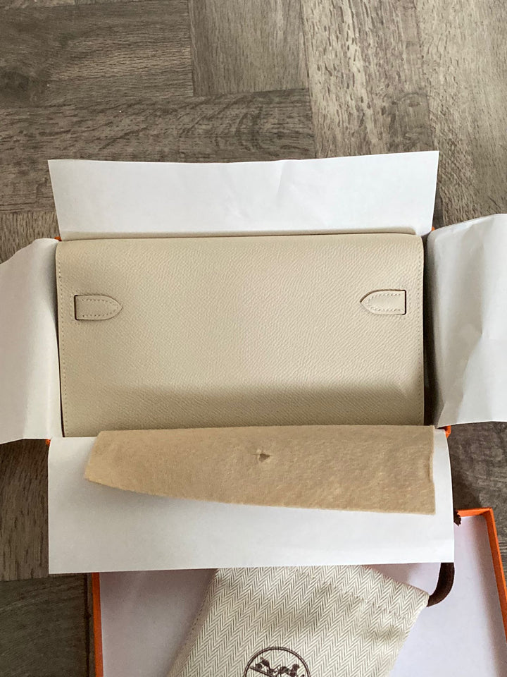 Hermes Kelly To go in Craiae Epsom leather with Gold Hardware
