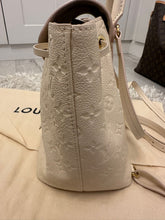 Load image into Gallery viewer, LOUIS VUITTON LV Monogram Emprinte Leather Montsouris Backpack PM M45410

