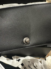 Load image into Gallery viewer, CHANEL series 20 2014/2015 Black Caviar Ruthenium Hardware Old Medium Le Boy Flap Bag
