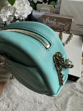 Load image into Gallery viewer, Chanel series 26 Tiffany Blue Goat skin LGHW Casual Trip Camera Case Bag
