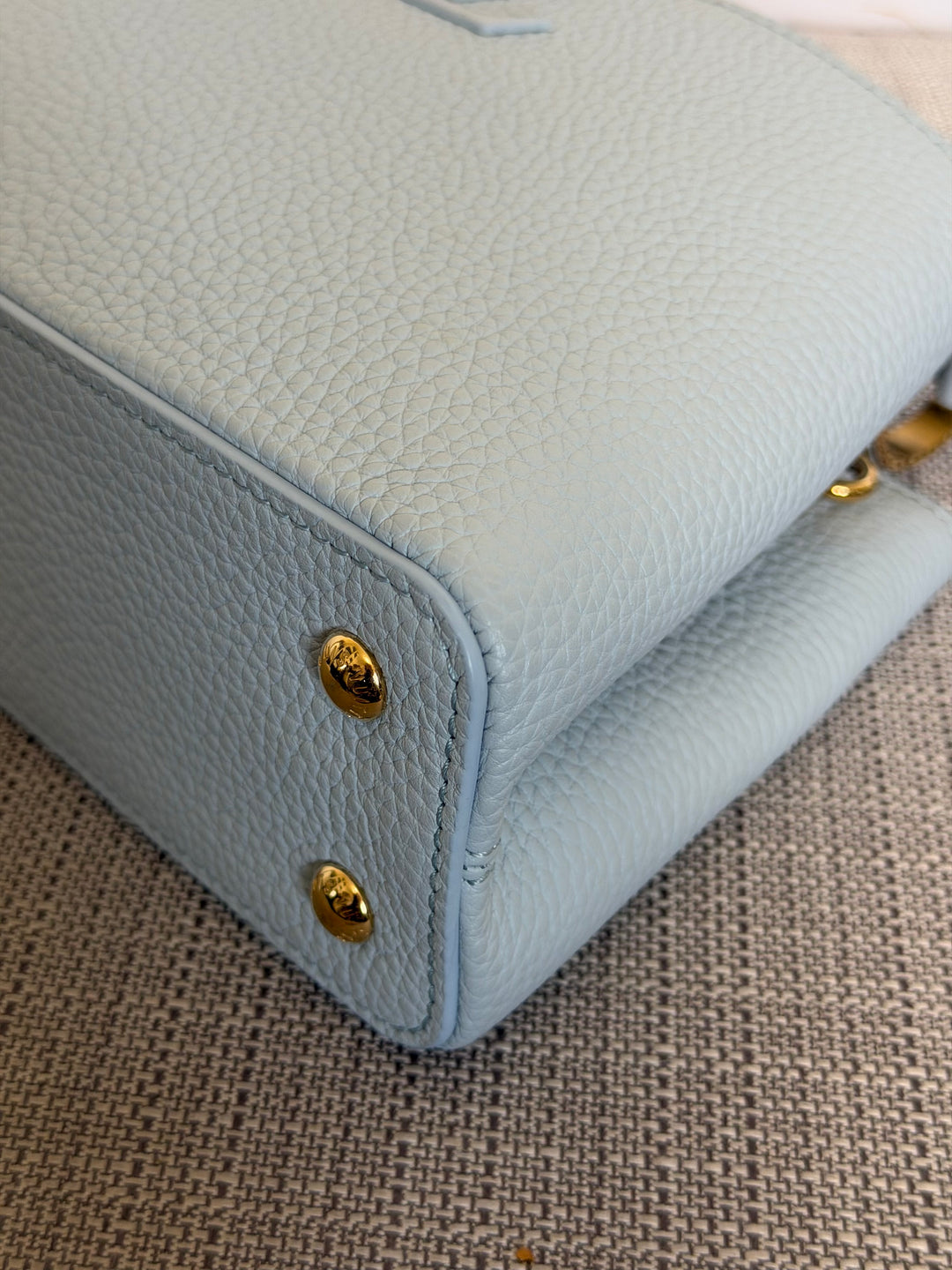 LOUIS VUITTON LV Capucines BB Light Blue 2025