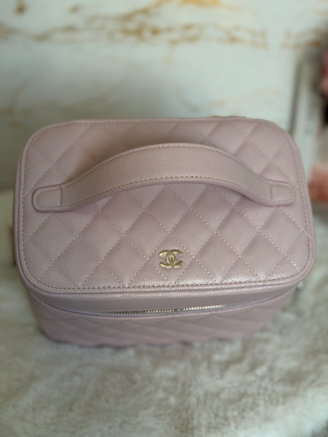 CHANEL series 31 21S Lilac undertone Pink Caviar Vanity Make Up Case 2021