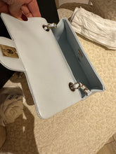 Load image into Gallery viewer, CHANEL 25S collection 2025 Light Blue Lambskin LGHW Mini rectangular flap bag
