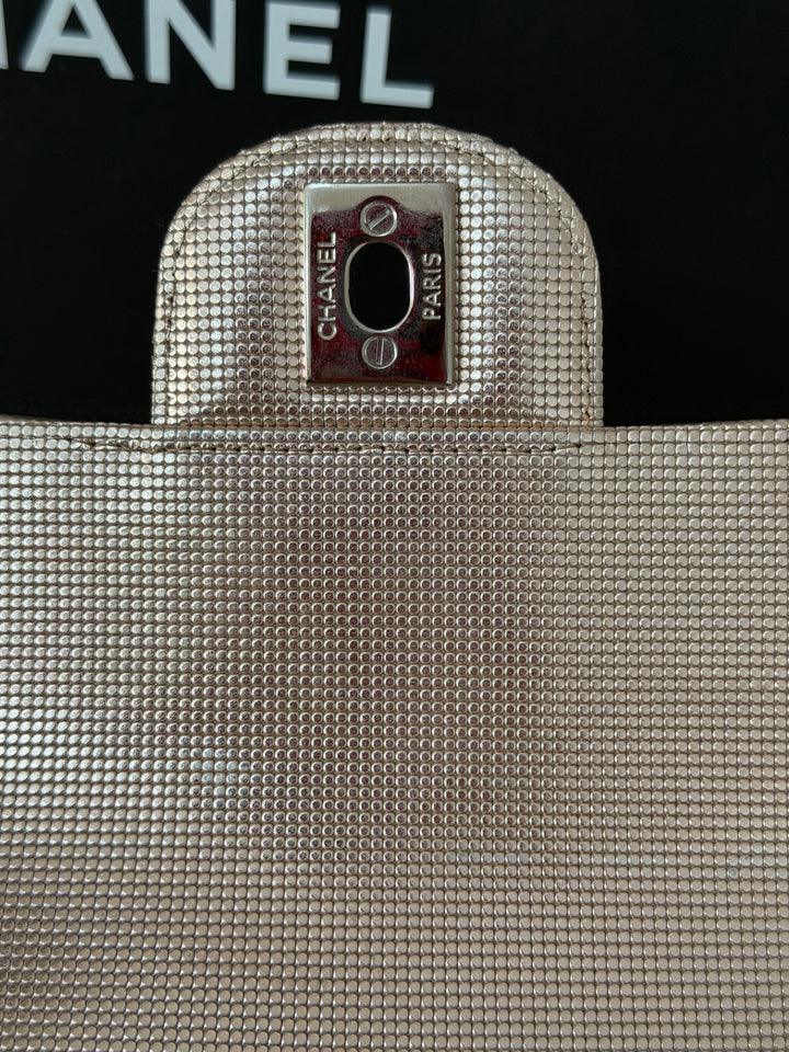 CHANEL series 21 16C 2016 Pixel Pinky Gold Calf Skin SHW Mini Rectangular Flap Bag