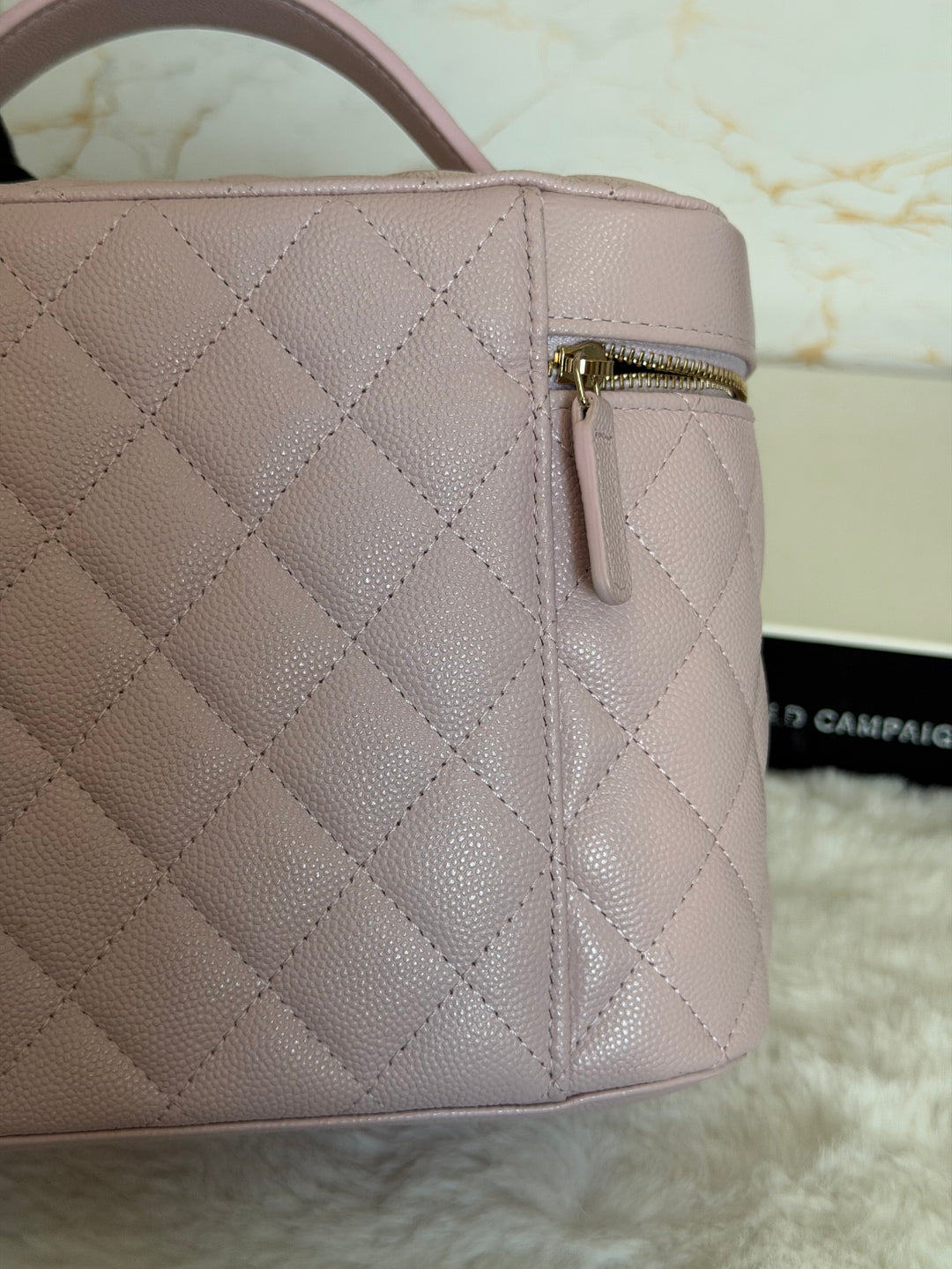 CHANEL series 31 21S Lilac undertone Pink Caviar Vanity Make Up Case 2021