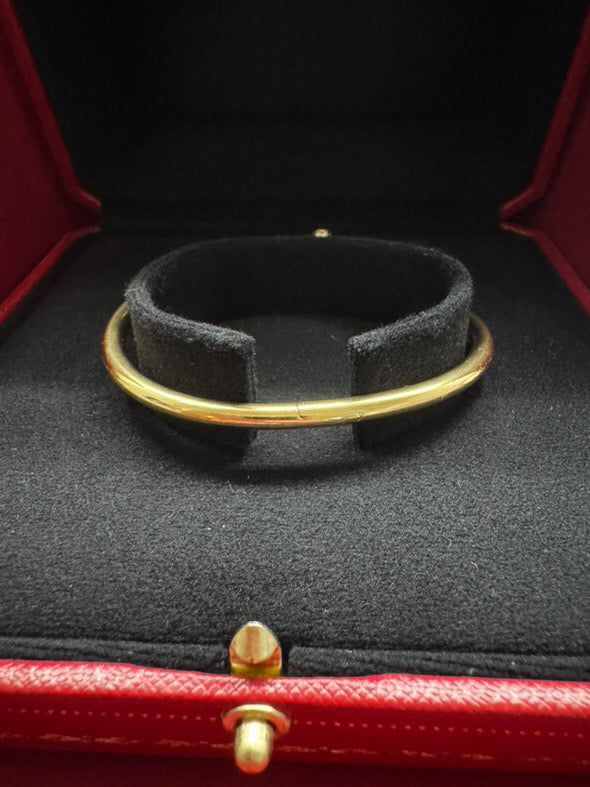 Cartier JUSTE UN CLOU JUC Bracelet Classic model with Diamonds size 16