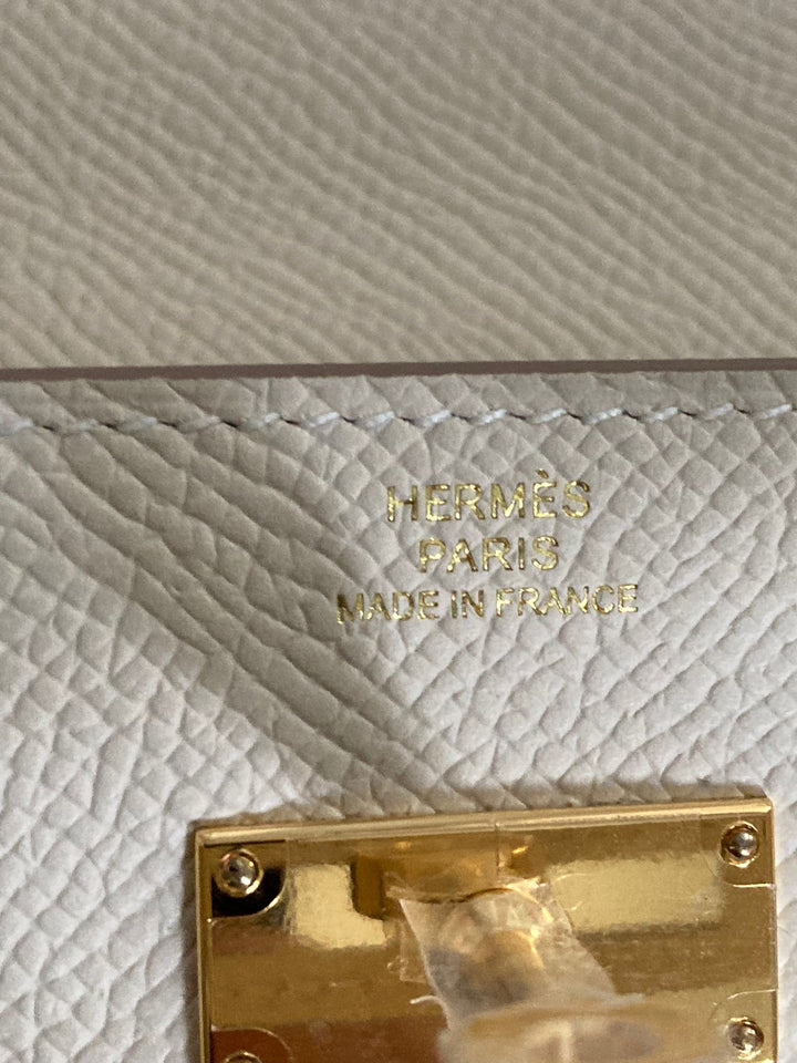 Hermes Kelly To go in Craiae Epsom leather with Gold Hardware