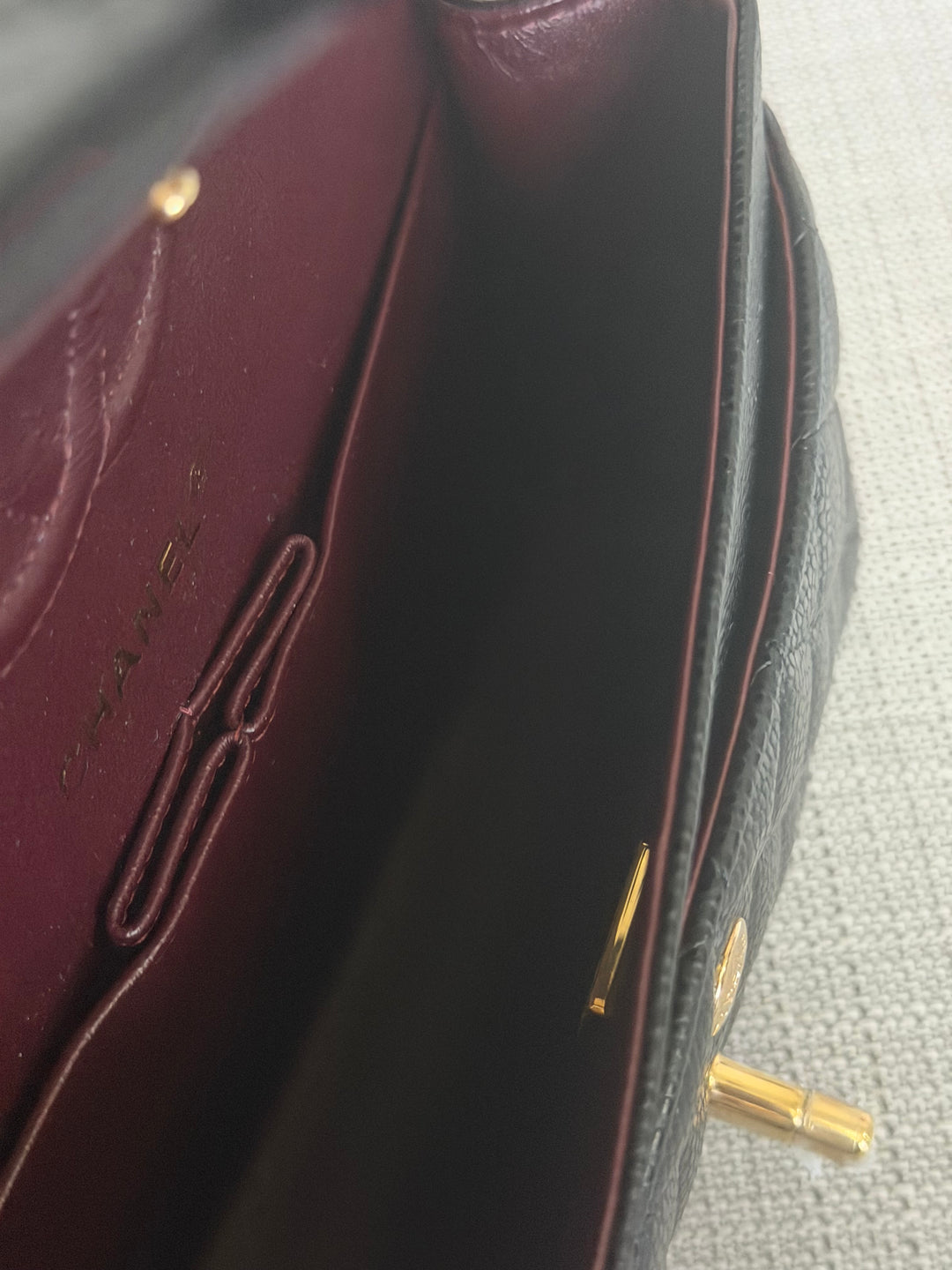 CHANEL Black Caviar GHW SMALL Timeless Classic Double Flap Bag 2022