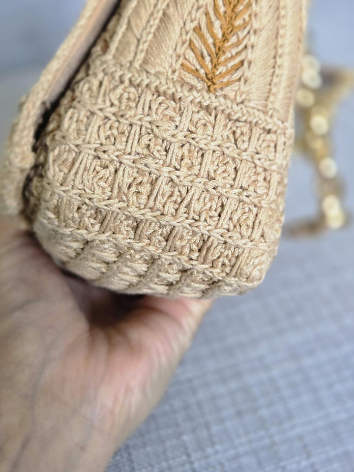 DIOR Cannage Woven Raffia and Suede in Beige GHW size SMALL