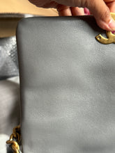 Load image into Gallery viewer, Chanel 19 size Small series 29 2020 Cruise Collection 20C Grey Lambskin Mixed HW Flap Bag
