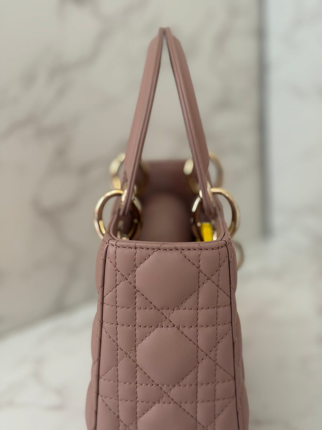 DIOR Lady Dior In Blush Lambskin LGHW size SMALL 2020