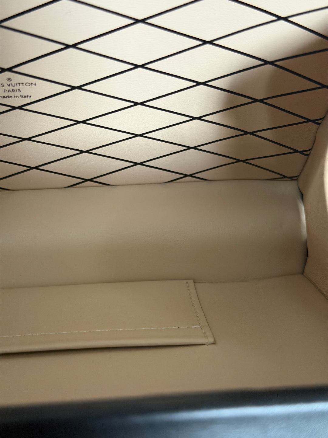 LOUIS VUITTON LV Petite Malle in Metal Black and Gold