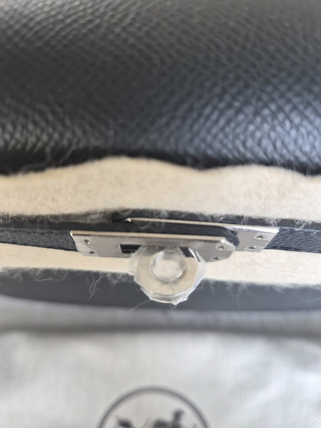 WA/Email to Purchase only- HERMÈS Kelly 25 Sellier Epsom Black 89/Noir 89 PHW Palladium Hardware 2024 W- unused