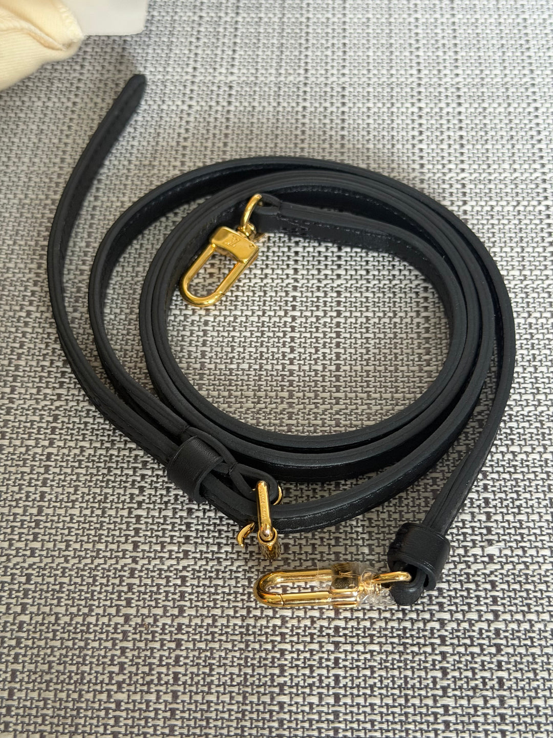 LOUIS VUITTON LV Petite Malle in Metal Black and Gold