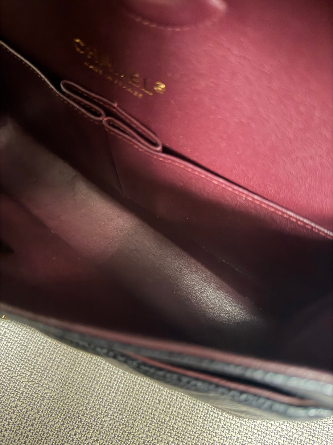 CHANEL 2022 Black Caviar GHW Timeless Classic Medium ML 11.12 Double Flap Bag