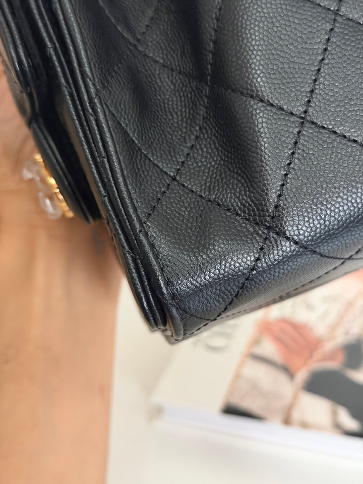 CHANEL Mini 25 Hobo Bag in Black Caviar Shiny GHW 2026 26A/B