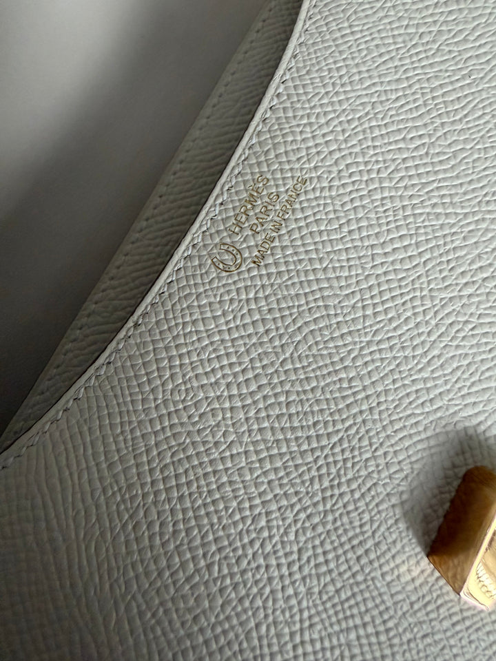 Hermès Constance 18 Mini Constance Craie Epsom Leather RGHW