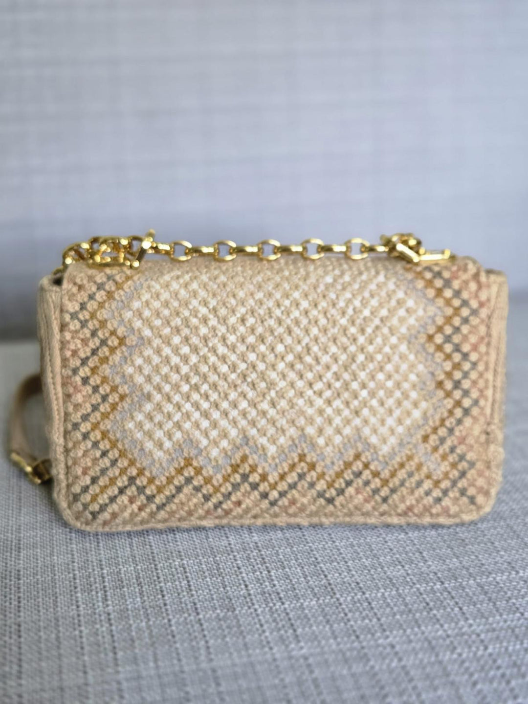 DIOR Cannage Woven Raffia and Suede in Beige GHW size SMALL