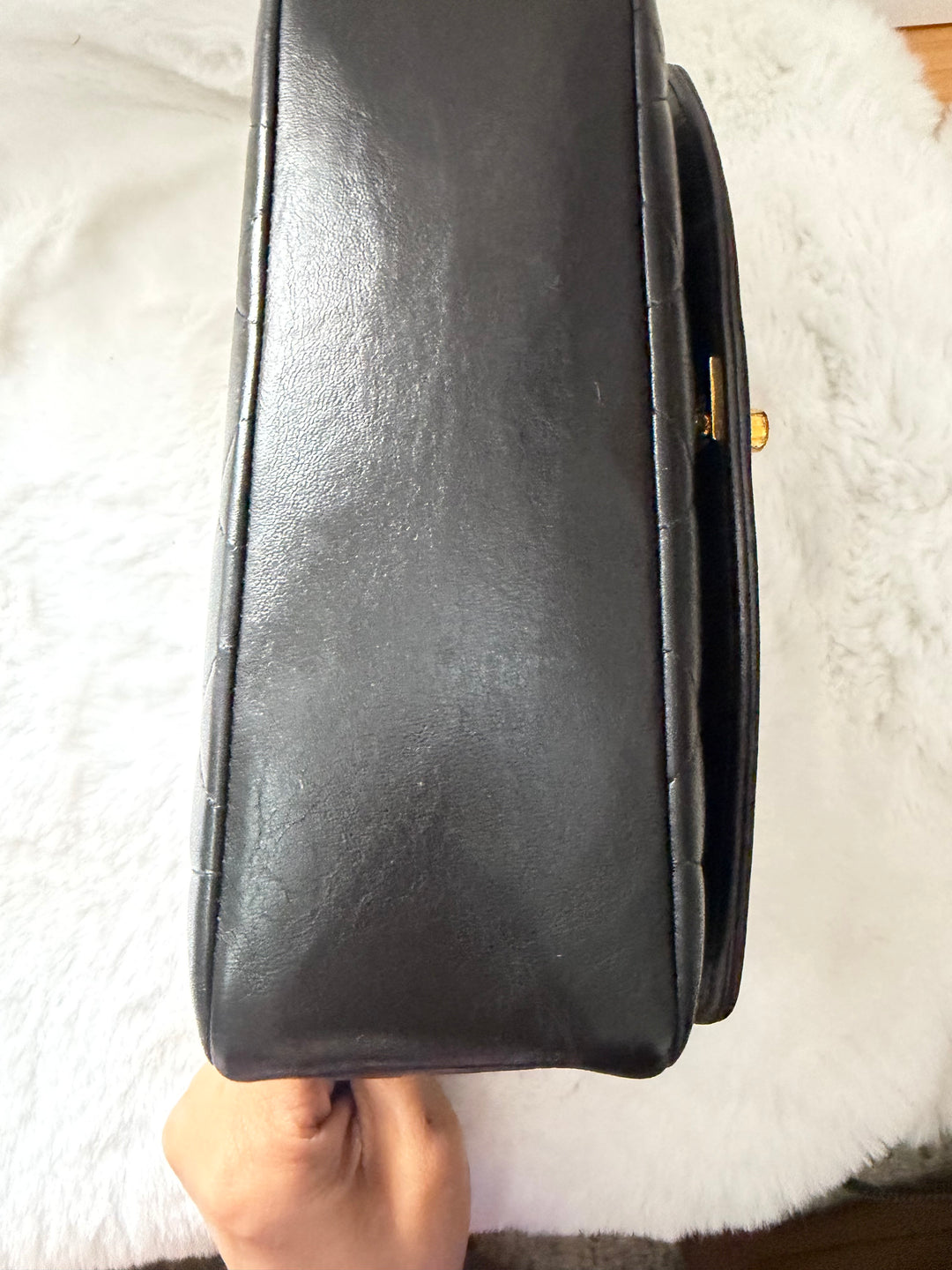 CHANEL Vintage series 2 24k GHW Hardware Diana Flap Bag size SMALL 1991-1994